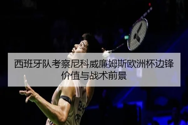 西班牙队考察尼科威廉姆斯欧洲杯边锋价值与战术前景